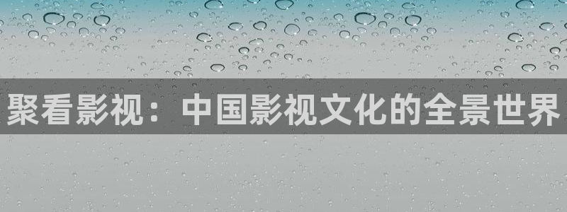 聚看影视：中国影视文化的全景世界